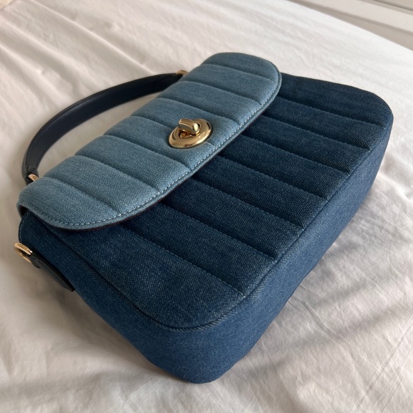 Coach Marlie denim multi crossbody - top handle bag - Picture 5 of 13